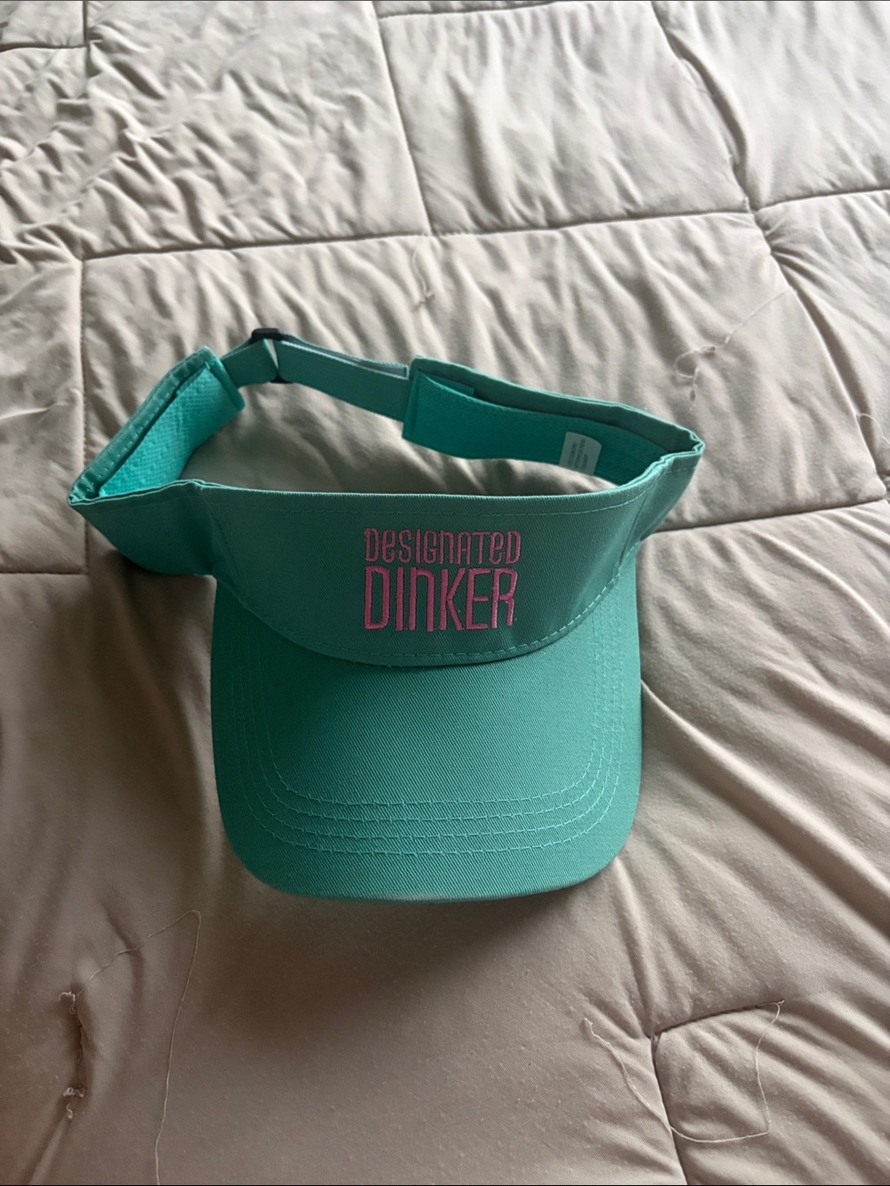 “Designated Dinker” Visor